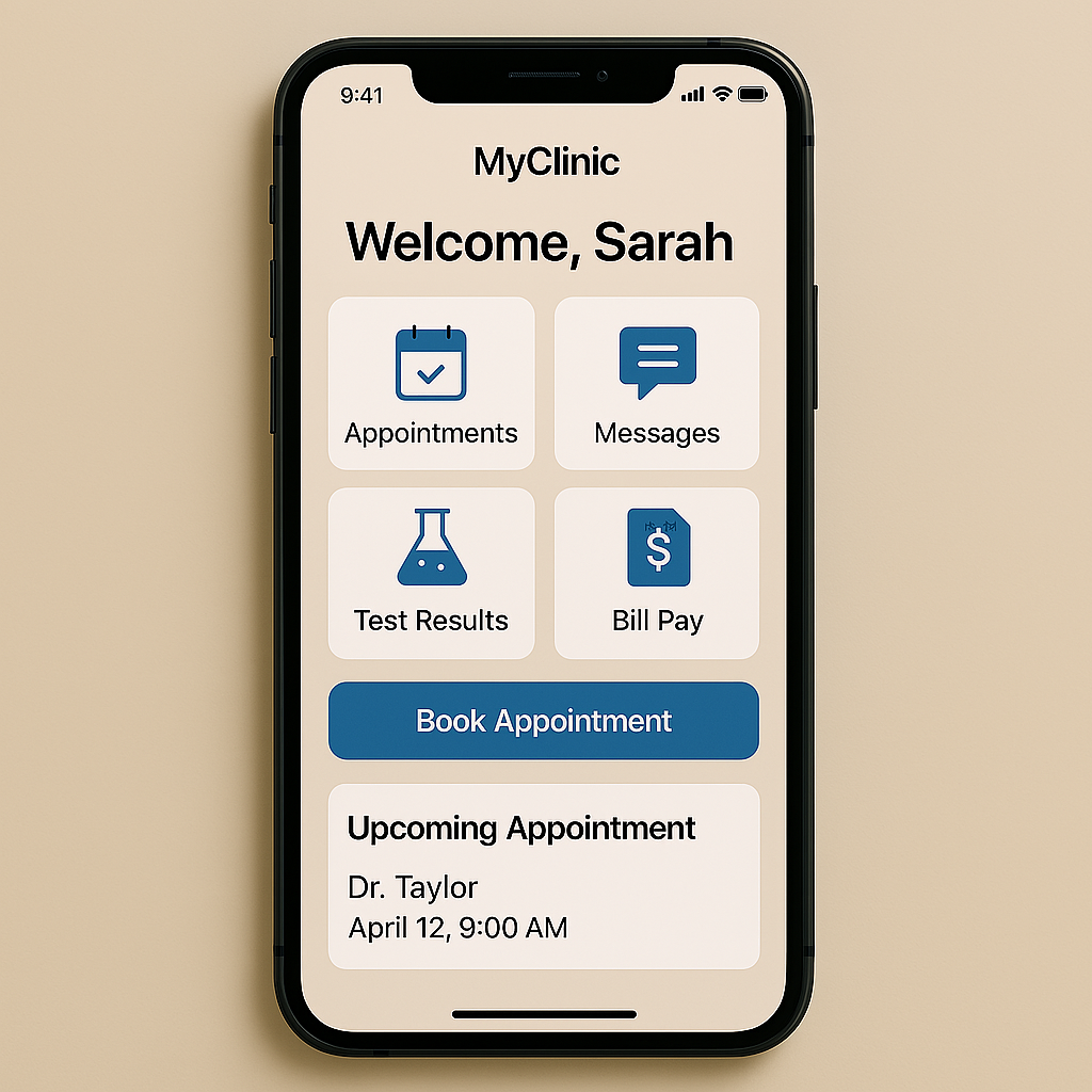 App kết nối bệnh nhân với phòng khám